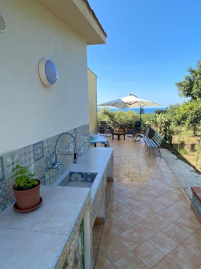 Villa L'Orizzonte Di Calabianca Кастелламмаре-дель-Голфо Экстерьер фото